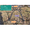 AA205 - Gambe per panche (1 coppia)