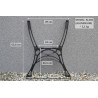 AL204 - Nogi ALUMINIOWE (1 para)