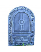 Puerta de chimenea